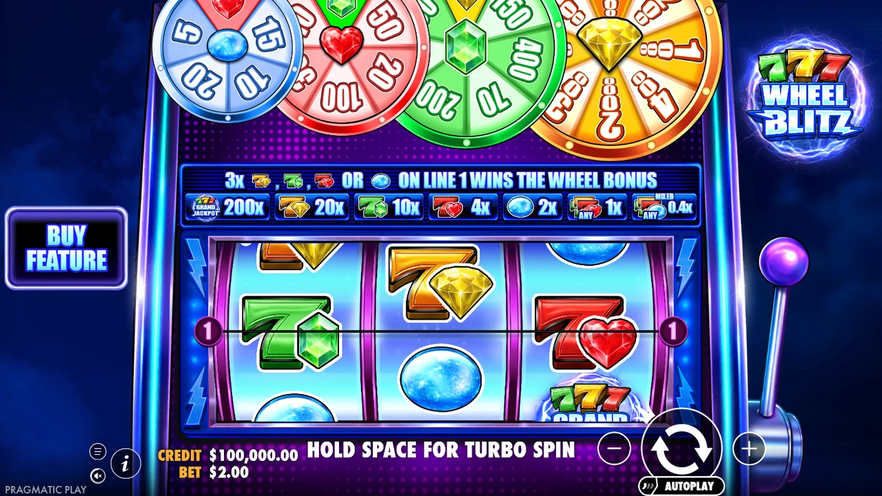 Portada de 777 Wheel Blitz