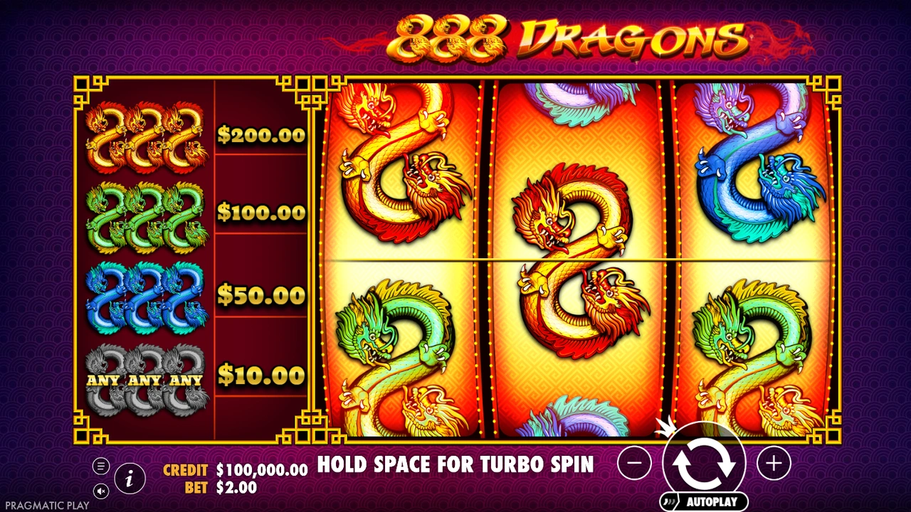 Portada de 888 Dragons