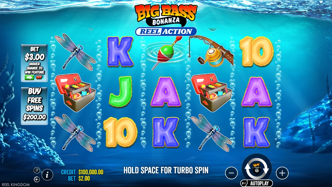 Portada de Big Bass Bonanza – Reel Action