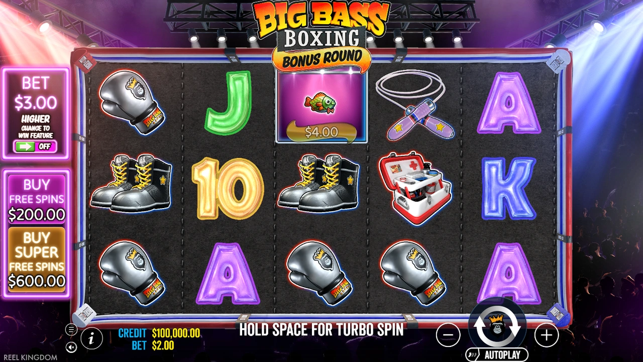 Portada de Big Bass Boxing Bonus Round