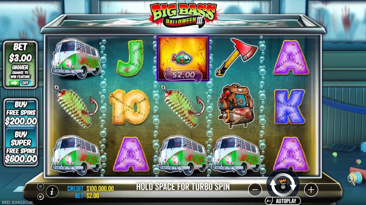Portada de Big Bass Halloween 3