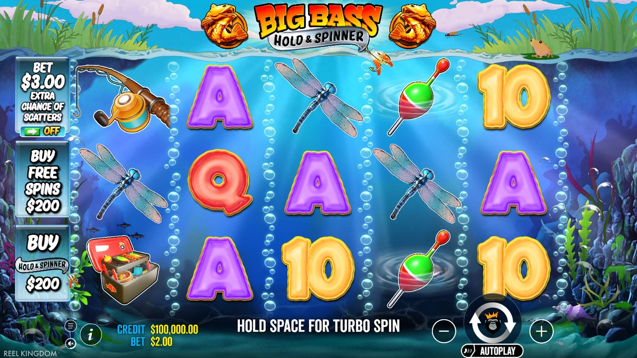 Portada de Big Bass – Hold & Spinner