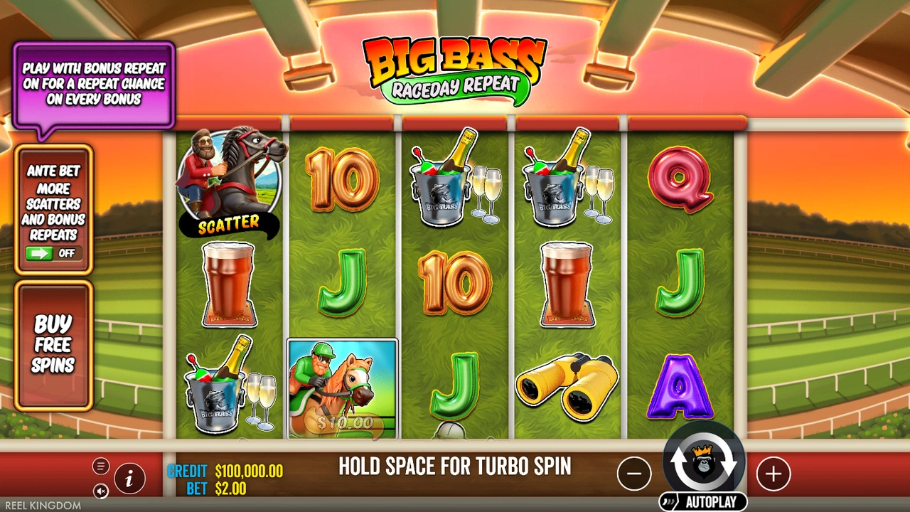 Portada de Big Bass Raceday Repeat