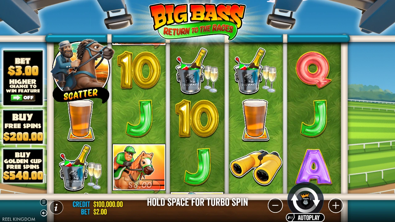 Portada de Big Bass Return to the Races