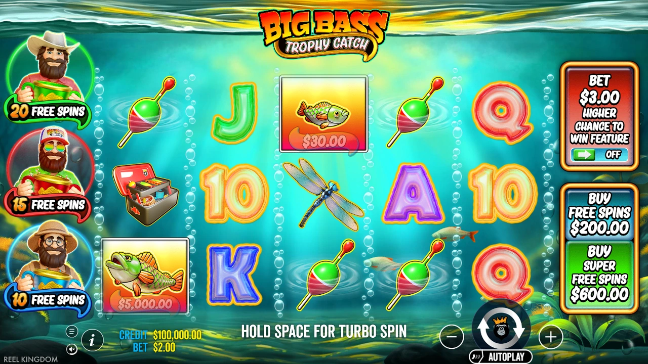 Portada de Big Bass Trophy Catch