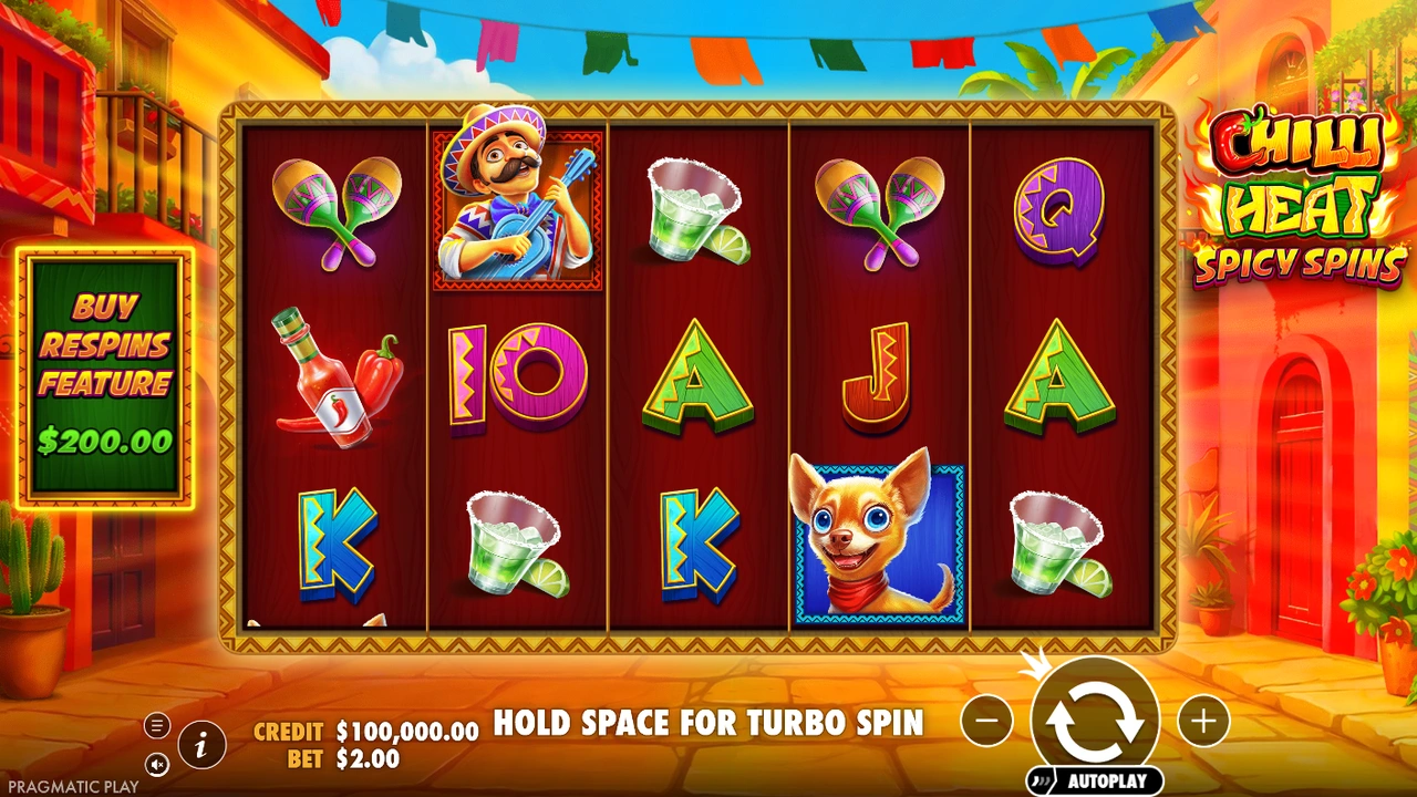 Portada de Chilli Heat Spicy Spins