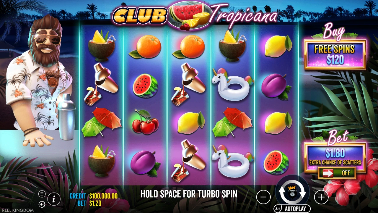Portada de Club Tropicana