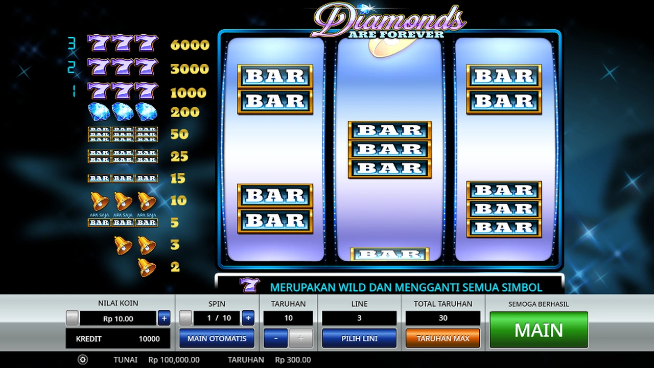 Portada de Diamonds are Forever 3 Lines