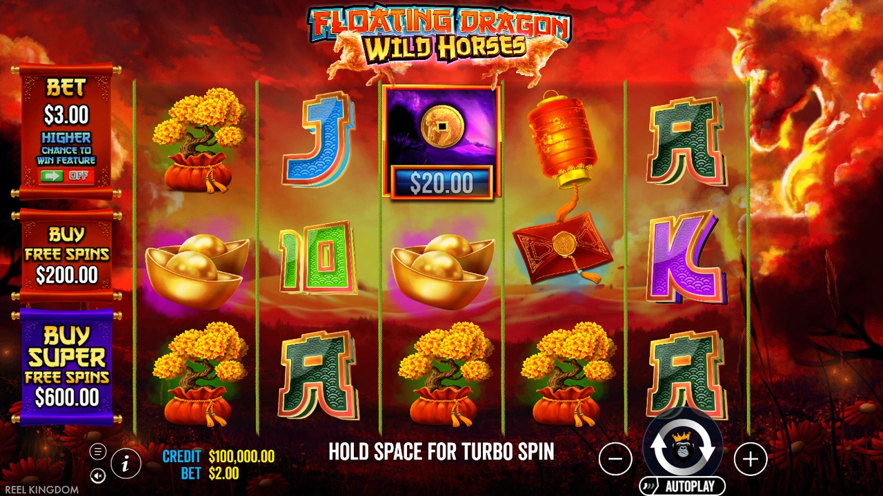 Portada de Floating Dragon Wild Horses