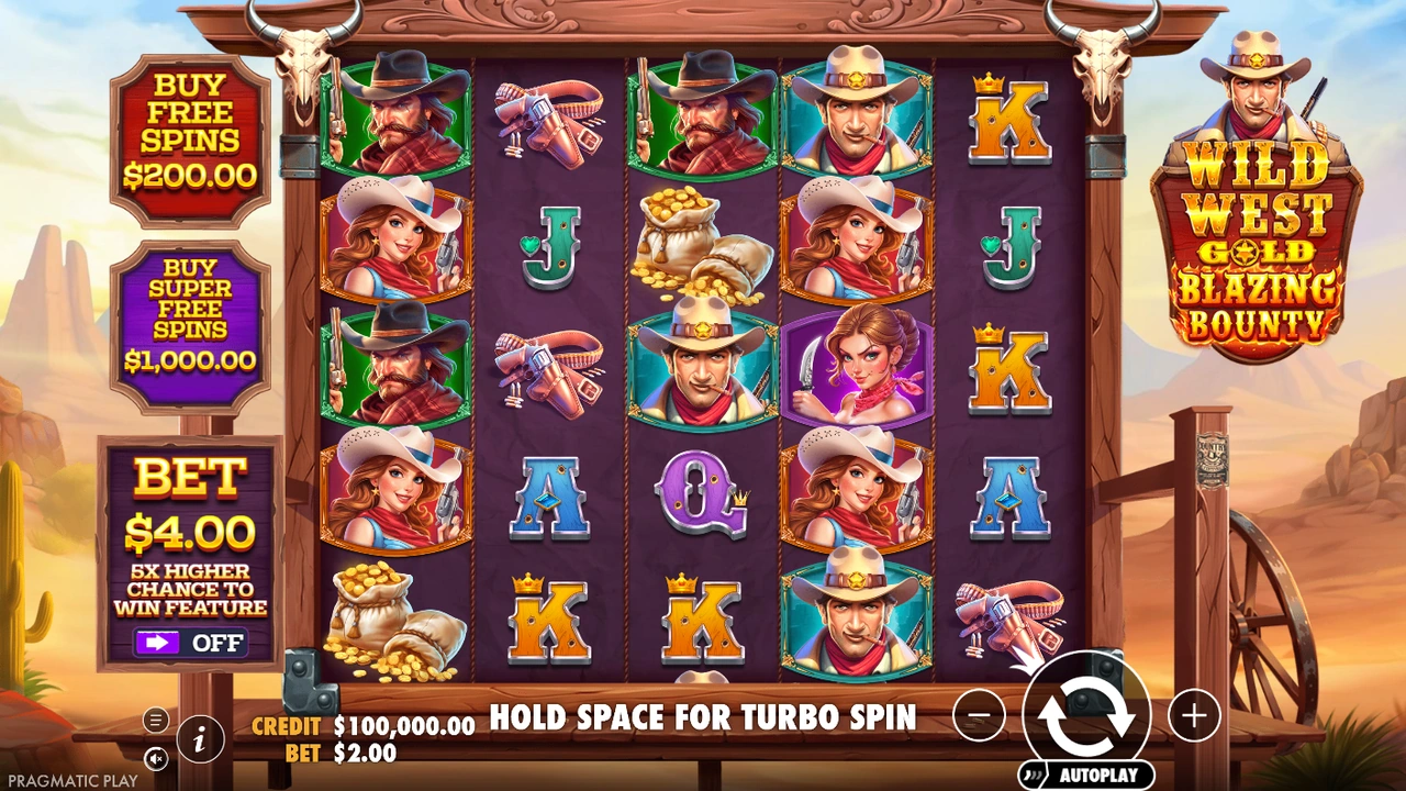 Portada de Wild West Gold Blazing Bounty