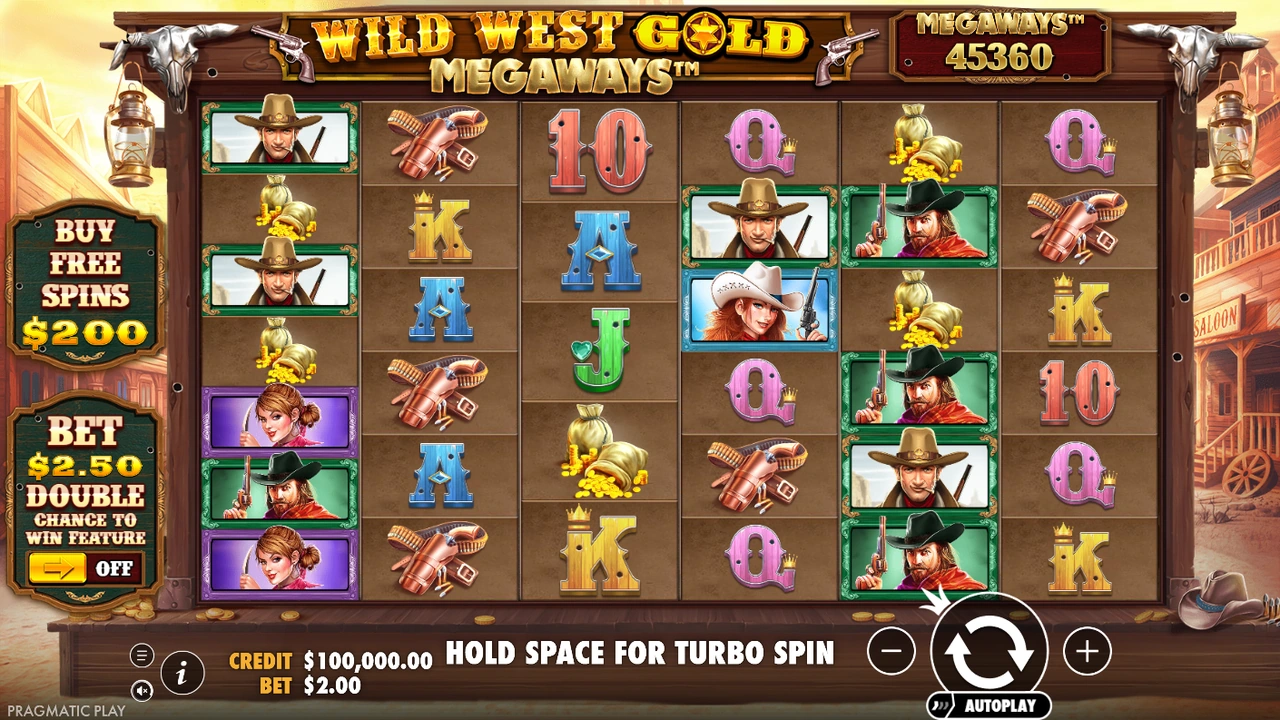 Portada de Wild West Gold Megaways